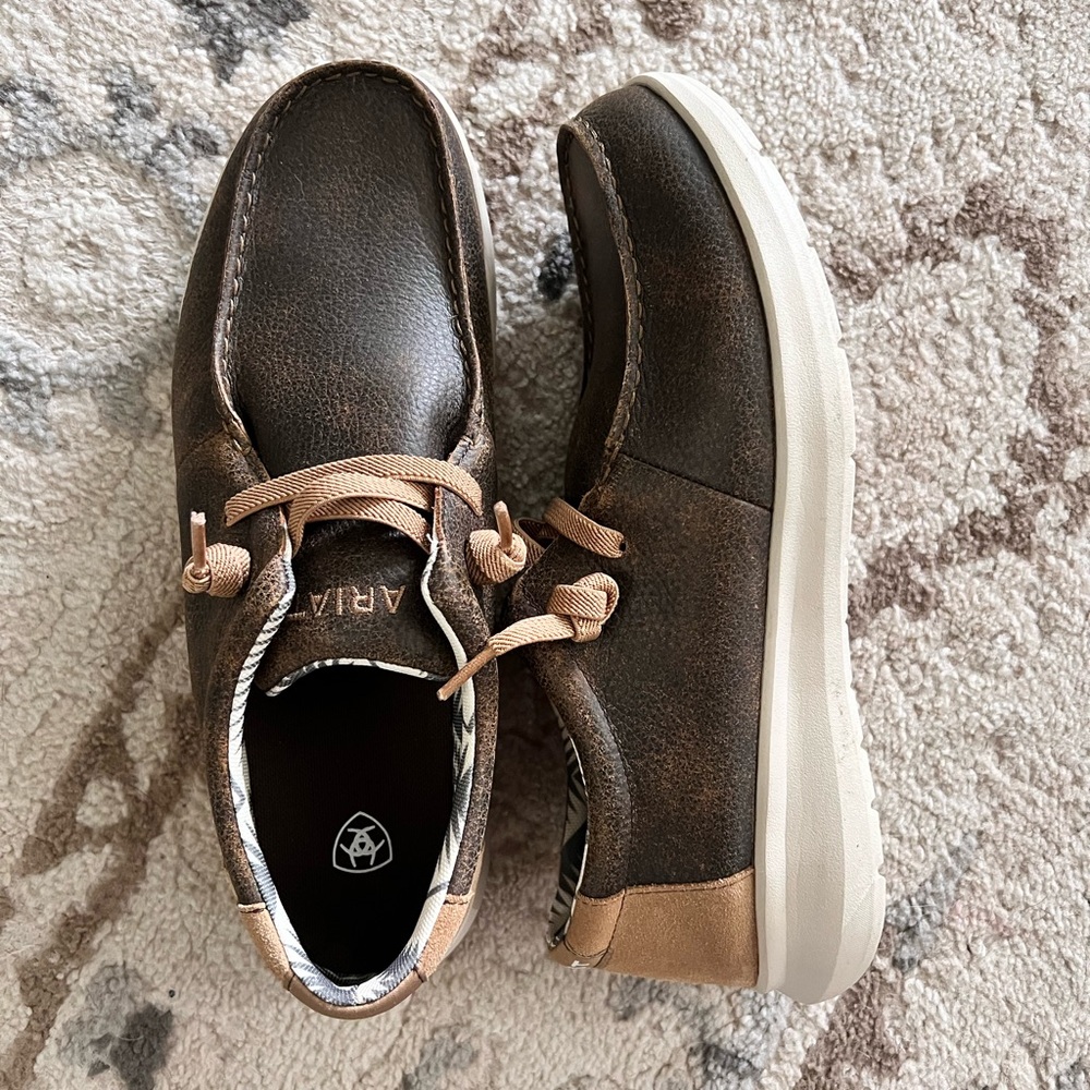 Ariat Men's Dark Brown Slip-On Loafers